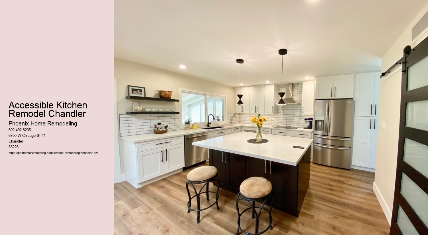Accessible Kitchen Remodel Chandler