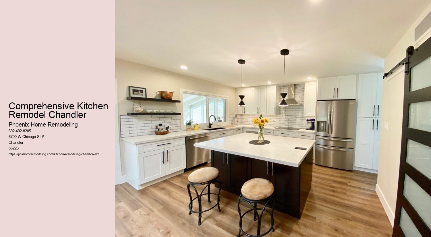 Comprehensive Kitchen Remodel Chandler